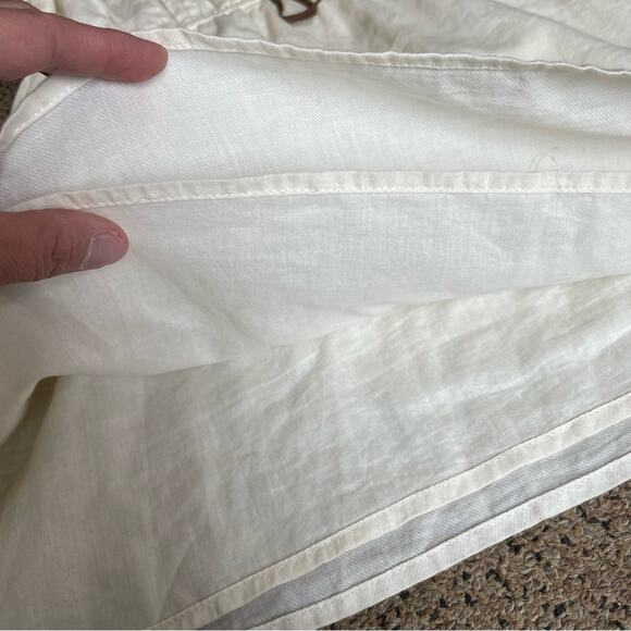 Massimo Dutti Girls Ivory Dress Lined Long Sleeve Size 13-14 Years - Picture 8 of 10